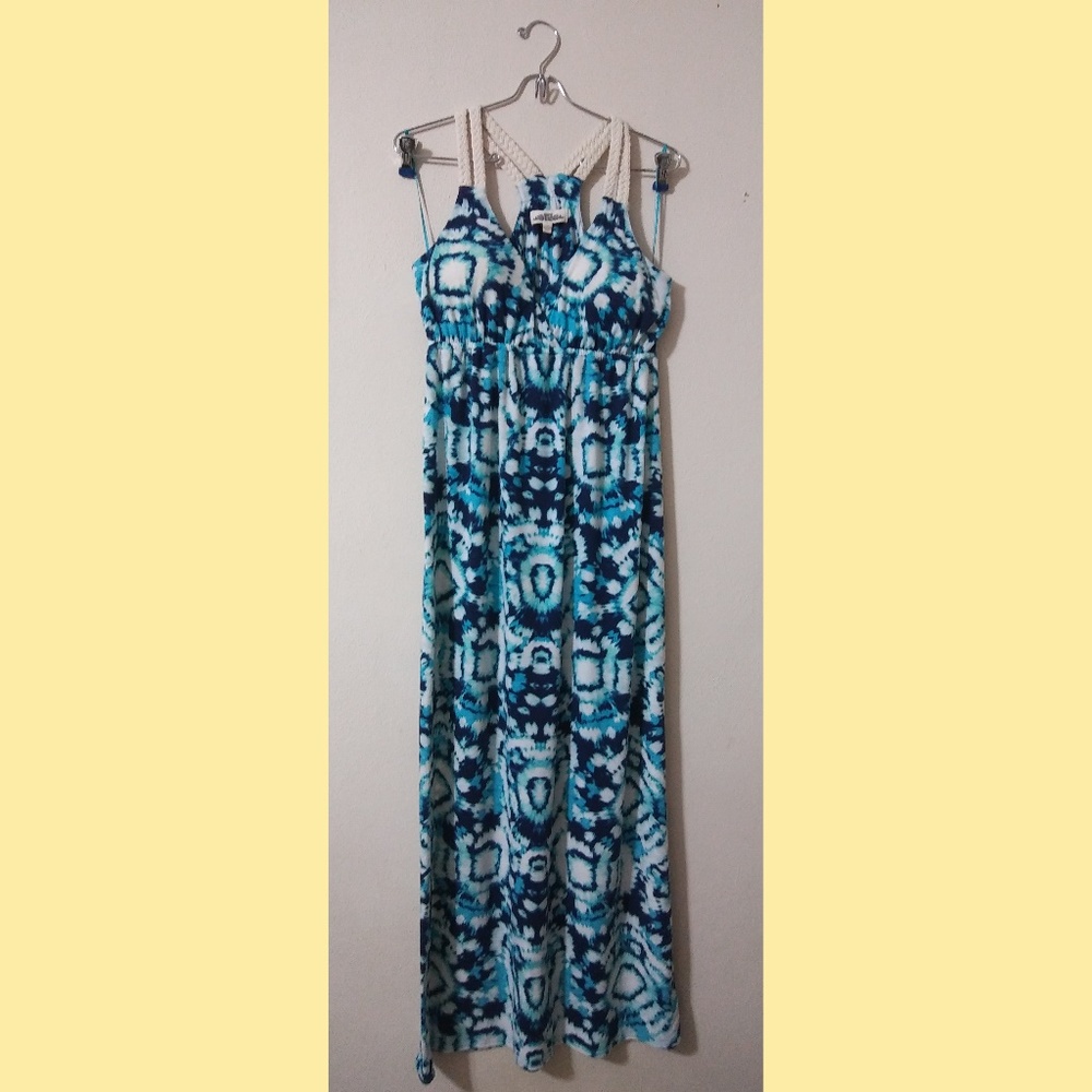 Hippie Rose Strapped Summer Dress Size L